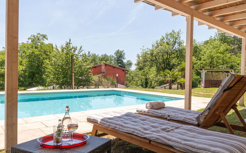 Podere Il Doccio: Mobili Da Esterno, Mobilia, Piscina, Tempo Libero, Ricorrere, Shade, Eco Hotel, Sedia, Backyard, Giardino