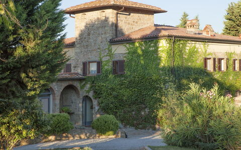 Fattoria Di Quercia Al Poggio: Proprietà, Casa, Costruzione, Estate, Casa, Albero, Immobiliare, Architettura, Botanica, Parete