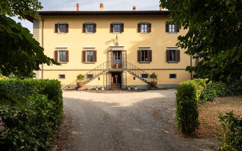 Villa Paola: Zona Residenziale, Casa, Porta, Estate, Cortile, Prato, Giardino, Hacienda, Landscaping, Villa