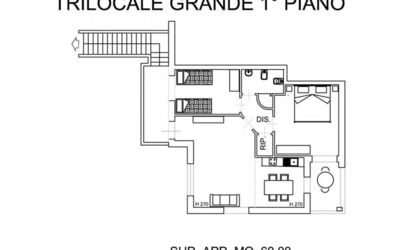 Alloggio:&nbsp;Trilocale Grande Primo Piano 331v