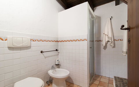Salento Luxury Retreat: Costruzione, Bagno, Idraulico Fixture, Interior Design, Pavimentazione, Pavimento, Parete, Idraulico, Legna