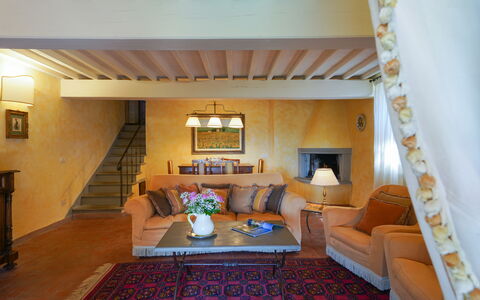 Villa San Lorenzo: Camera, Proprietà, Soggiorno, Costruzione, Mobilia, Interior Design, Casa, Casa, Soffitto, Immobiliare