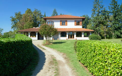 Villa Cinzia: Pianta, Cielo, Proprietà, Costruzione, Verde, Finestra, Albero, Paesaggio Naturale, Lotto, Vegetazione