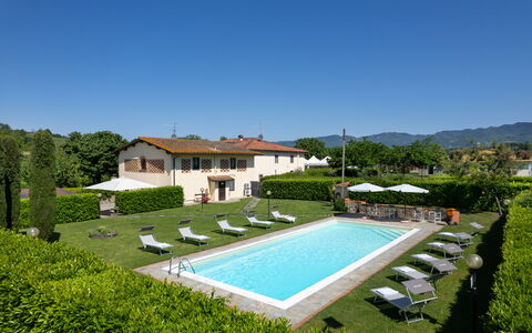Villa Del Borgo: Estate, Hacienda, Villa, Piscina, Prato, Agriturismo, Hotel, Ricorrere, Landscaping, Cortile