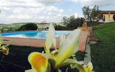 la piscina