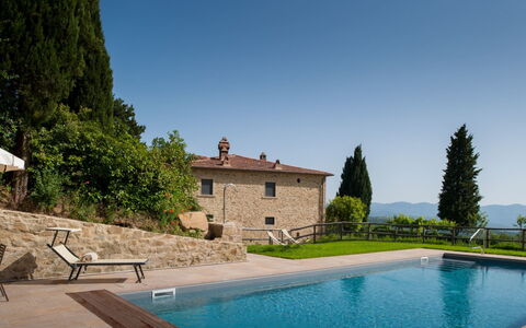 Villa Leopoldina: Acqua, Cielo, Pianta, Costruzione, Proprietà, Albero, Azzurro, Blu, Piscina, Finestra