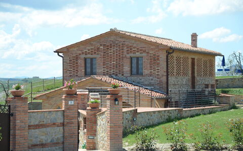 Villa Barbara: Casa, Proprietà, Casa, Costruzione, Brick, Villetta, Immobiliare, Area Rurale, Architettura, Tetto