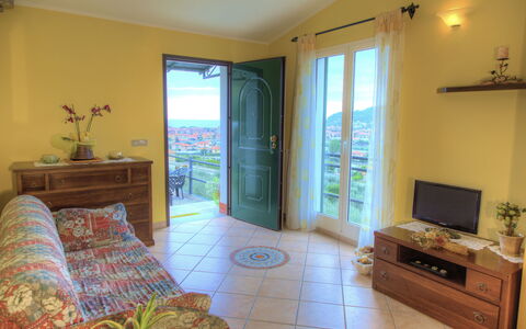 Casa Ilaria - Diano Marina: Camera, Proprietà, Mobilia, Costruzione, Interior Design, Casa, Pavimento, Immobiliare, Casa, Camera Da Letto