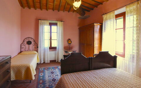 Galleria di Brolio: Mobilia, Parete, Interior Design, Camera Da Letto, Pavimentazione, Pavimento, Letto, Biancheria, Camera, Soffitto