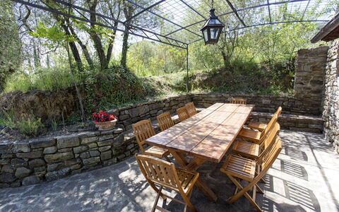 Villa San Pietro: Proprietà, Immobiliare, Camera, Mobilia, Casa, Tavolo, Backyard, Estate, Costruzione, Albero