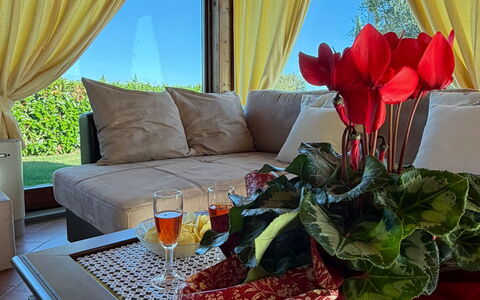 Villa Mira: Mobilia, Interior Design, Illuminazione, Divano, Tenda, Shade, Finestra Trattamento, Eco Hotel, Soggiorno