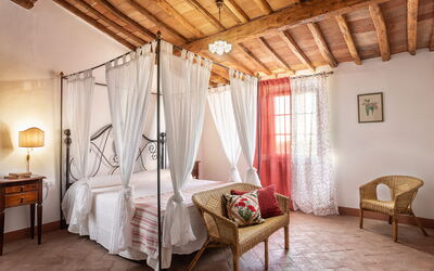 agriturismo-la-papessa-chianti-san-donato-multiproprietà-oleandro-camera-da-letto