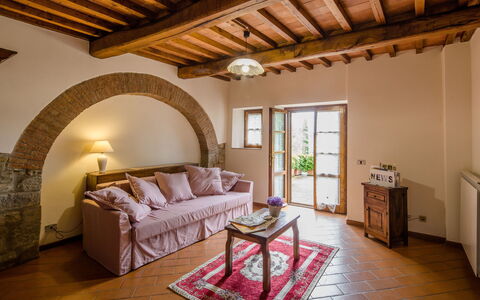 Villa Le Capanne: Camera, Proprietà, Mobilia, Costruzione, Interior Design, Camera Da Letto, Casa, Soffitto, Immobiliare, Pavimento