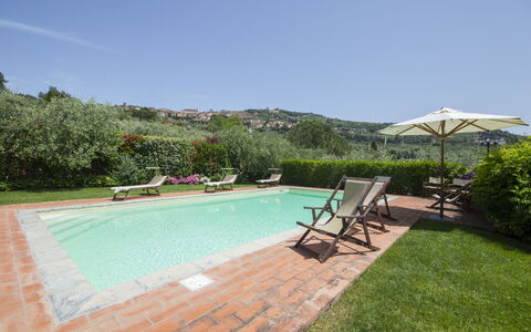 Villa Il Sasso: Proprietà, Piscina, Immobiliare, Backyard, Casa, Costruzione, Ricorrere, Vacanza, Estate, Erba