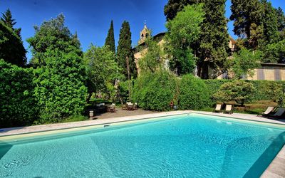 Casa vacanza Montegufoni - Montegufoni, Toscana, Italia - Camino