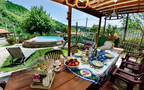 Casa Di Renzo: Proprietà, Deck, Backyard, Terrazza, Immobiliare, Casa, Casa, Costruzione, Camera, Portico