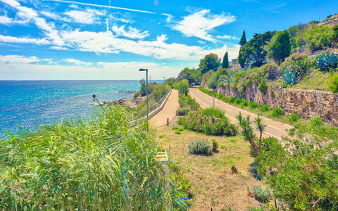 Lucrezia - San Lorenzo: Natura, Vegetazione, Cielo, Paesaggio Naturale, Costa, Verde, Blu, Riva, Mare, Nube