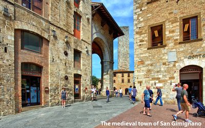 Casa vacanza San Gimignano Tower - San Gimignano, Toscana, Italia