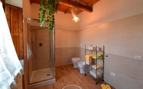 Podere i Gigli: Camera, Proprietà, Bagno, Costruzione, Pavimento, Casa, Immobiliare, Interior Design, Piastrella, Latifoglie
