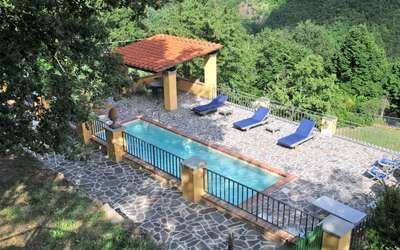 Villetta Gattaia: Pianta, Albero, Paesaggio, Immobiliare, Tempo Libero, Eco Hotel, Materiale Composito, Urban Design, Tetto, Piscina