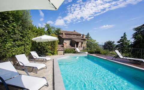 Villa i Cocciai: Piscina, Proprietà, Immobiliare, Costruzione, Casa, Vacanza, Estate, Villa, Ricorrere, Tempo Libero