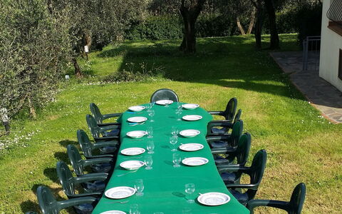 Villa Vaniglia Proprietà: Verde, Erba, Proprietà, Prato, Tavolo, Albero, Tempo Libero, Giardino, Sedia, Pianta