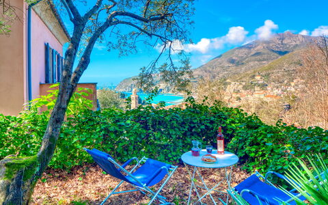 Olivi Del Mesco - Levanto: Blu, Verde, Vegetazione, Paesaggio Naturale, Blu Majorelle, Albero, Cielo, Erba, Immobiliare, Paesaggio