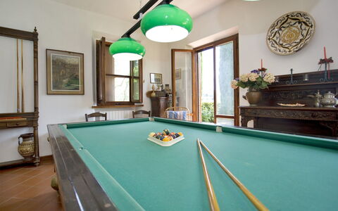 La Fonte: Biliardo Camera, Biliardo, Piscina, Camera, Sala Di Ricreazione, Giochi, Biliardo Inglese, Proprietà, Mobilia, Tavolo