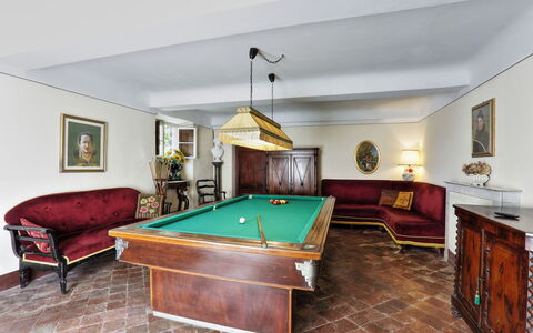 Villa Clara 20: Biliardo Camera, Biliardo, Piscina, Camera, Mobilia, Sala Di Ricreazione, Proprietà, Biliardo Inglese, Giochi, Snooker