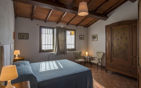 Alle Fornaci: Camera, Proprietà, Costruzione, Mobilia, Interior Design, Camera Da Letto, Casa, Letto, Soffitto, Pavimento
