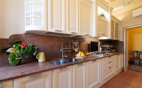 Appartamento Zefferini: Cabinetry, Proprietà, Controsoffitto, Interior Design, Legna, Fiore, Pavimento, Pavimentazione, Elettrodomestico Da Cucina, Color Legno