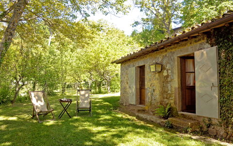 Casa Dell'ambasciatore: Erba, Legna, Villetta, Area Rurale, Giardino, Porta, Primavera, Prato, Backyard, Agriturismo
