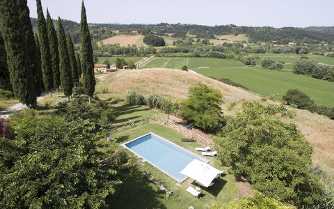 Villa Bacco: Proprietà, Lotto, Area Rurale, Fotografia Aerea, Estate, Erba, Albero, Casa, Tecnologia, Paesaggio