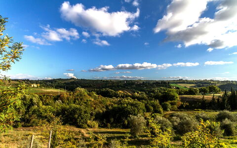 Calanchi Apartments: Cielo, Paesaggio Naturale, Natura, Vegetazione, Nube, Verde, Albero, Ambiente Naturale, Collina, Natura Selvaggia