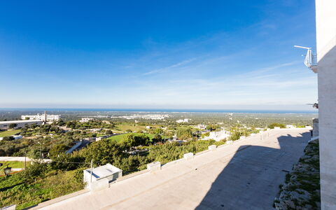 Vista Mare Da Zio Piero: Cielo, Proprietà, Mare, Orizzonte, Giorno, Immobiliare, Oceano, Costa, Vacanza, Spiaggia
