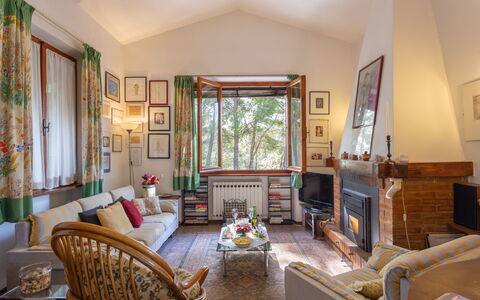 Villa Campiglia: Camera, Proprietà, Soggiorno, Mobilia, Interior Design, Costruzione, Casa, Casa, Immobiliare, Soffitto