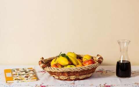 Casale Vacanze Il Granaio: Cibo, Giallo, Still Life Fotografia, Natura Morta, Banana, Piatto, Cestino, Cucina, Cibo Vegetariano, Frutta