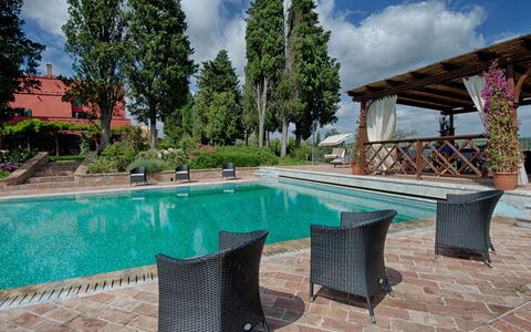 Tenuta Cambiano: Proprietà, Piscina, Immobiliare, Tempo Libero, Backyard, Casa, Casa, Estate, Costruzione, Acqua