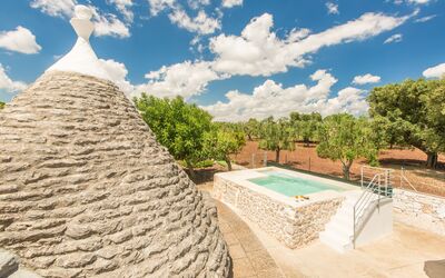 Trullo del Pioppo Gigante: jacuzzi