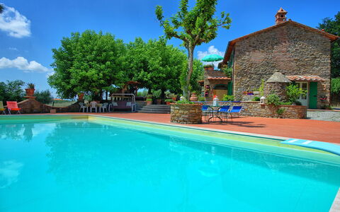 Casale San Martino: Piscina, Proprietà, Tempo Libero, Immobiliare, Vacanza, Estate, Ricorrere, Acqua, Costruzione, Casa