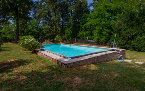 Elena: Piscina, Shade, Giardino, Tempo Libero, Backyard, Landscaping, Parco, Giochi D'Acqua, Eco Hotel, Ricorrere