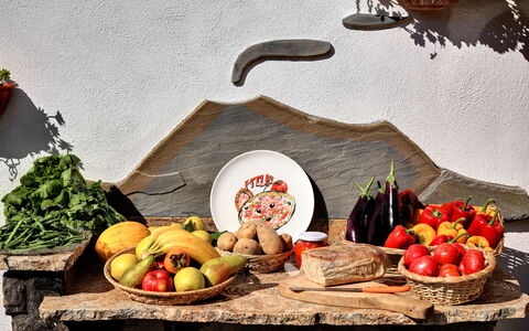 La Villa Dell'olio: Cibo, Frutta, Natural Foods, Ingrediente, Banana, Cucina, Tavola