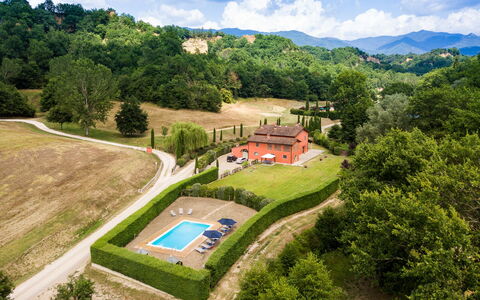 Villa Rossa: Paesaggio, Albero, Lotto, Giardino, Area Rurale, Prato, Cumulo, Arbusto, Cortile, Parco