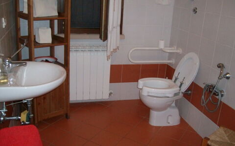 Agriturismo Le Selvole: Specchio, Proprietà, Idraulico Fixture, Lavello, Toilet Seat, Viola, Bagno, Lavandino Del Bagno, Gabinetto, Interior Design