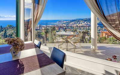 Casa Matilde - Villa Alle Cascine, Imperia: Cielo, Giorno, Proprietà, Blu, Pianta, Costruzione, Acqua, Natura, Azzurro, Shade