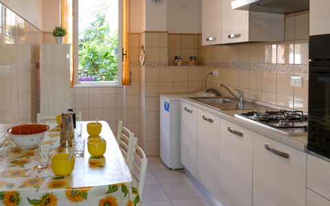 Angelo: Lavandino Della Cucina, Cabinetry, Rubinetto, Lavello, Controsoffitto, Mobilia, Proprietà, Idraulico Fixture, Costruzione, Tavolo