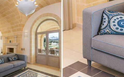 Villa Bellavista: Proprietà, Mobilia, Divano, Interior Design, Comfort, Illuminazione, Soggiorno, Pavimento, Pavimentazione, Legna