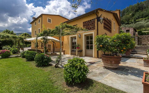 Villa Castellaccio: Pianta, Cielo, Nube, Proprietà, Costruzione, Finestra, Lotto, Casa, Vegetazione, Albero