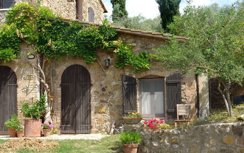 Tenuta Le Sodole: Pianta, Costruzione, Finestra, Proprietà, Vaso Di Fiori, Porta, Fiore, Vegetazione, Albero