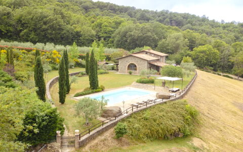 Villa San Leo: Pianta, Comunita 'Impianto, Cielo, Paesaggio Naturale, Acqua, Albero, Lotto, Casa, Highland, Erba